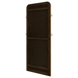 Arini Cane Weave Full Length Standing Floor Mirror Sand Wash - Tampa Furniture Outlet