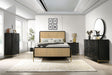 Tampa Furniture Outlet - Coaster - Arini 5-piece Eastern King Bedroom Set Black and Natural - 224330KE-S5