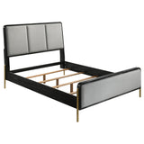 Arini 5-piece Eastern King Bedroom Set Black and Grey - Tampa Furniture Outlet