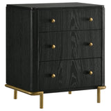 Arini 5-piece Eastern King Bedroom Set Black and Grey - Tampa Furniture Outlet
