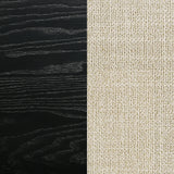 Arini 56-inch California King Panel Bed Cream and Black - Tampa Furniture Outlet