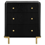 Arini 3-drawer Nightstand Black - Tampa Furniture Outlet