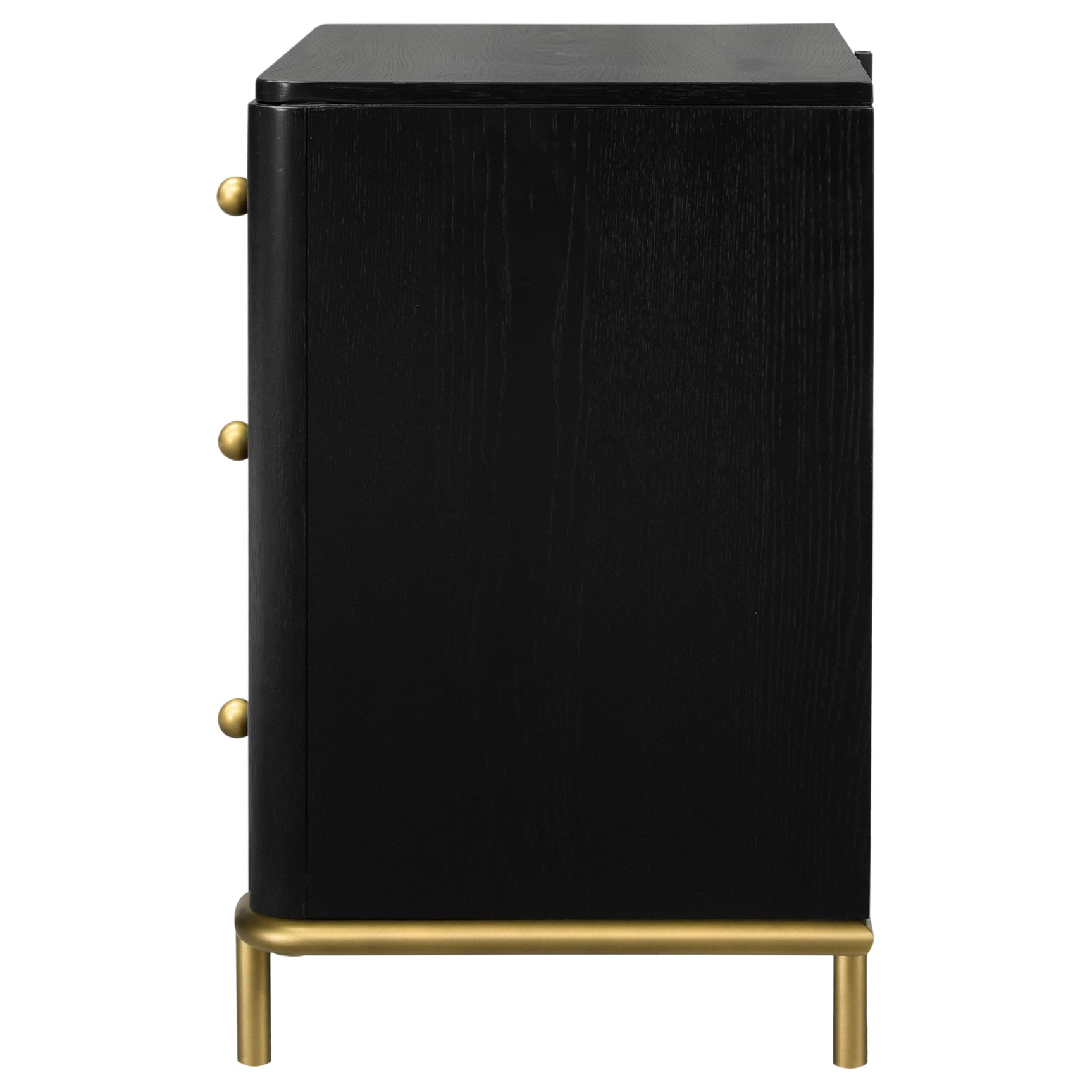 Arini 3-drawer Nightstand Black - Tampa Furniture Outlet