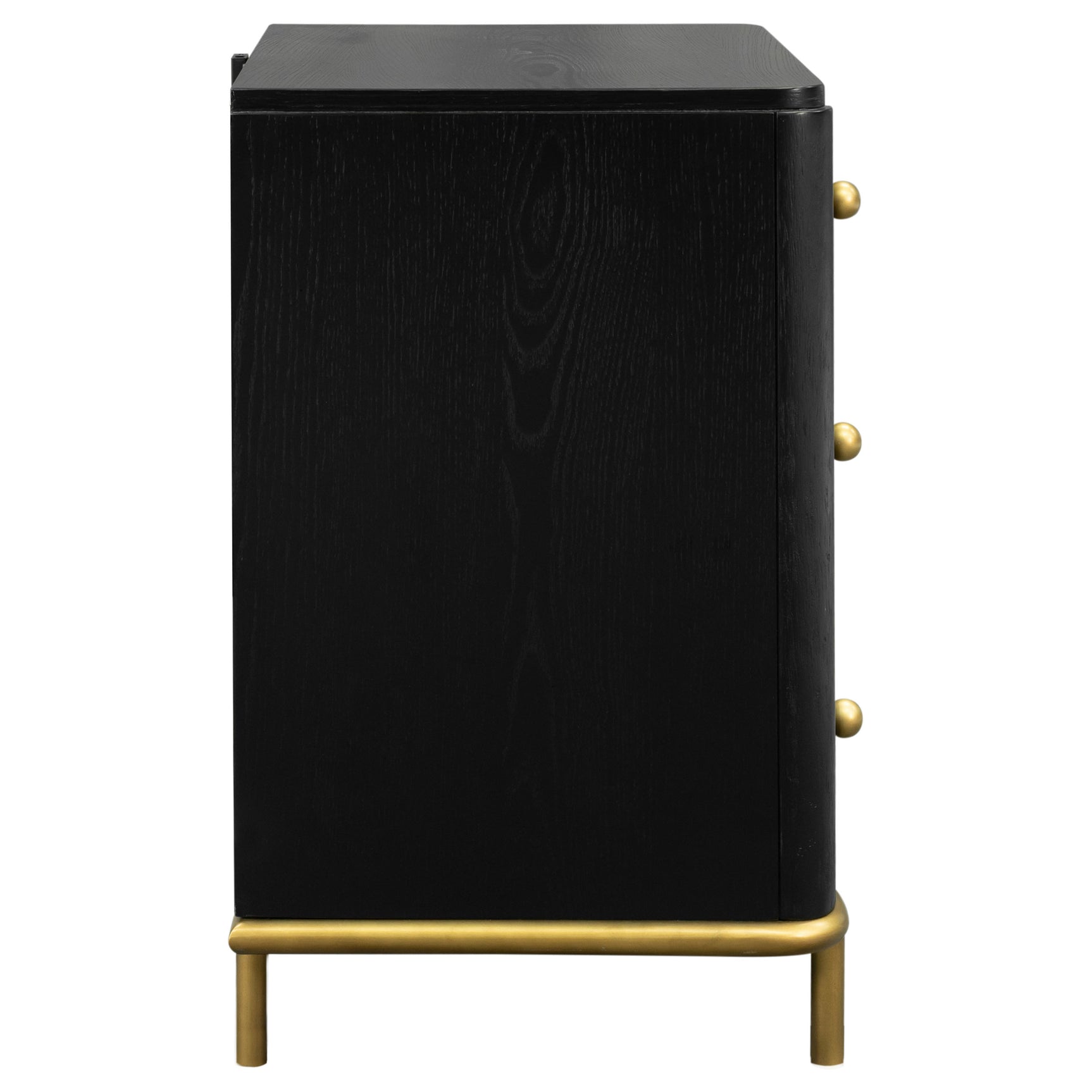 Arini 3-drawer Nightstand Black - Tampa Furniture Outlet