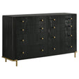 Tampa Furniture Outlet - Coaster - Arini 8-drawer Dresser Black - 224333
