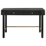 Arini 2-drawer Vanity Desk Makeup Table Black - Tampa Furniture Outlet
