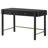 Arini 2-drawer Vanity Desk Makeup Table Black - Tampa Furniture Outlet