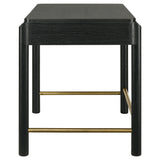 Arini 2-drawer Vanity Desk Makeup Table Black - Tampa Furniture Outlet