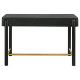 Arini 2-drawer Vanity Desk Makeup Table Black - Tampa Furniture Outlet