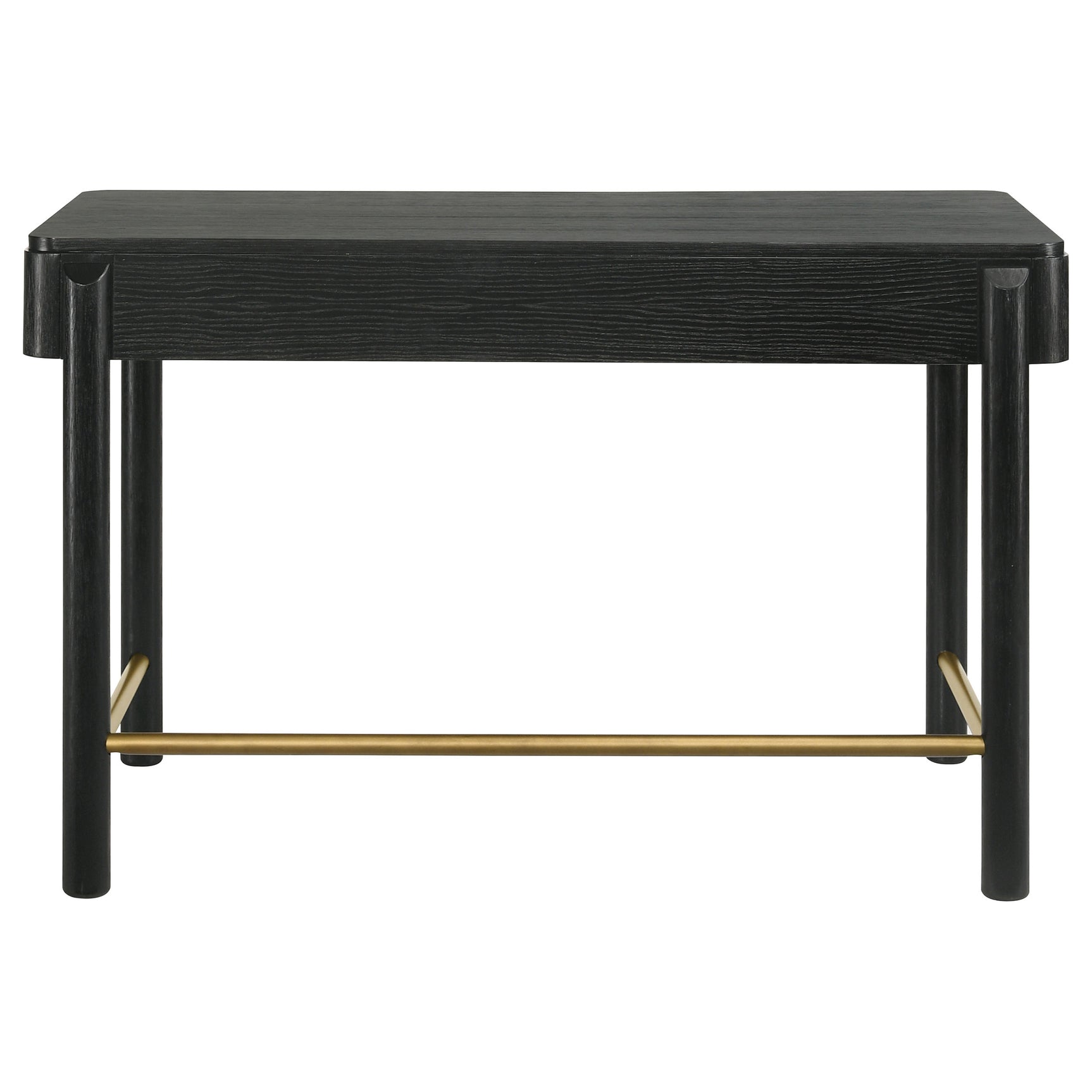 Arini 2-drawer Vanity Desk Makeup Table Black - Tampa Furniture Outlet
