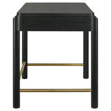 Arini 2-drawer Vanity Desk Makeup Table Black - Tampa Furniture Outlet