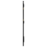 Arini Cane Weave Full Length Standing Floor Mirror Black - Tampa Furniture Outlet
