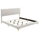 Kendall 4-piece Eastern King Bedroom Set White - Tampa Furniture Outlet