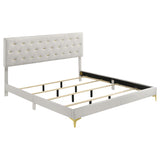 Kendall 5-piece Eastern King Bedroom Set White - Tampa Furniture Outlet