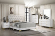 Tampa Furniture Outlet - Coaster - Kendall 5-piece California King Bedroom Set White - 224401KW-S5