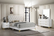 Tampa Furniture Outlet - Coaster - Kendall 4-piece Queen Bedroom Set White - 224401Q-S4