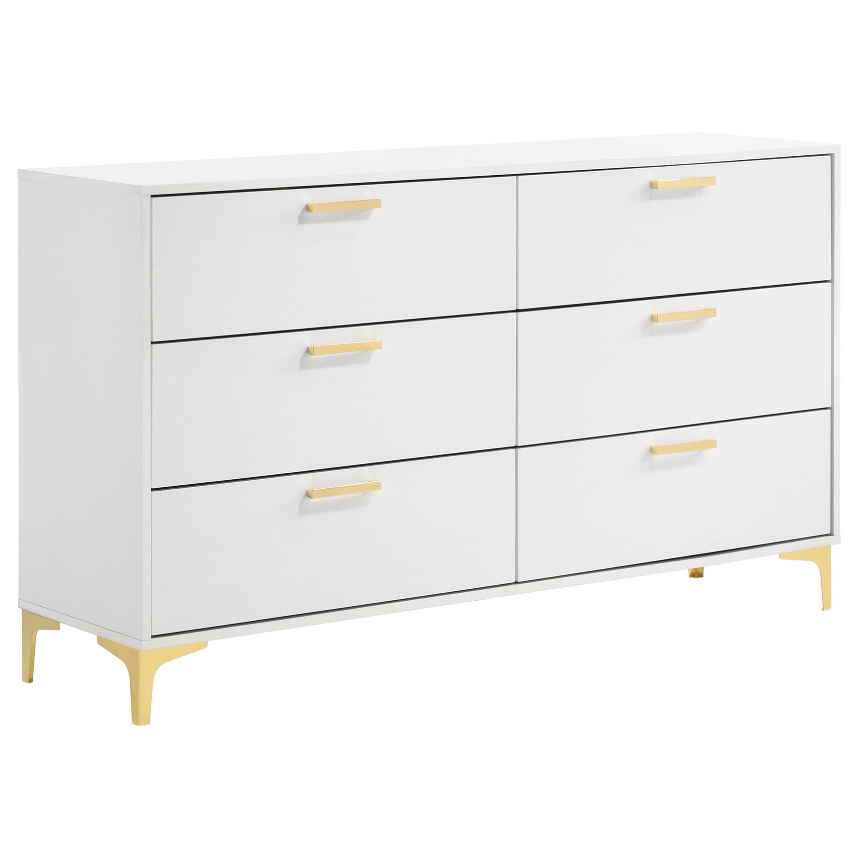 Kendall 5-piece Queen Bedroom Set White - Tampa Furniture Outlet