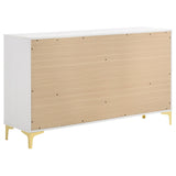 Kendall 5-piece Queen Bedroom Set White - Tampa Furniture Outlet