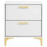 Kendall 2-drawer Nightstand White - Tampa Furniture Outlet