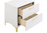 Kendall 2-drawer Nightstand White - Tampa Furniture Outlet