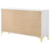 Kendall 6-drawer Dresser White - Tampa Furniture Outlet