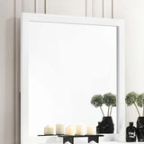 Kendall Dresser Mirror White - Tampa Furniture Outlet