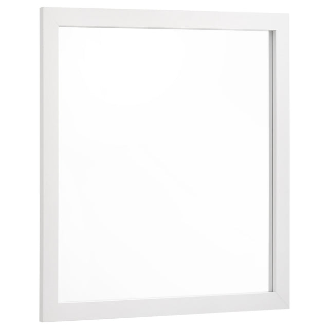 Tampa Furniture Outlet - Coaster - Kendall Dresser Mirror White - 224404