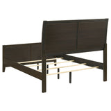 Wilkes 51-inch Upholstered Full Bed Dark Cocoa - Tampa Furniture Outlet