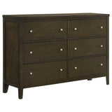 Wilkes 4-piece California King Bedroom Set Dark Cocoa - Tampa Furniture Outlet