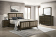 Tampa Furniture Outlet - Coaster - Wilkes 4-piece Queen Bedroom Set Dark Cocoa - 224421Q-S4