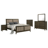 Wilkes 5-piece Queen Bedroom Set Dark Cocoa - Tampa Furniture Outlet