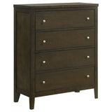 Wilkes 5-piece Queen Bedroom Set Dark Cocoa - Tampa Furniture Outlet