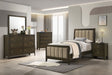 Tampa Furniture Outlet - Coaster - Wilkes 5-piece Twin Bedroom Set Dark Cocoa - 224421T-S5
