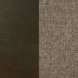 Wilkes 51-inch Upholstered Twin Bed Dark Cocoa - Tampa Furniture Outlet