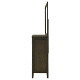 Wilkes 6-drawer Dresser and Mirror Dark Cocoa - Tampa Furniture Outlet
