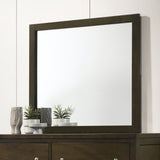 Wilkes Dresser Mirror Dark Cocoa - Tampa Furniture Outlet