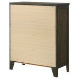 Wilkes 4-drawer Chest of Drawers Dark Cocoa - Tampa Furniture Outlet