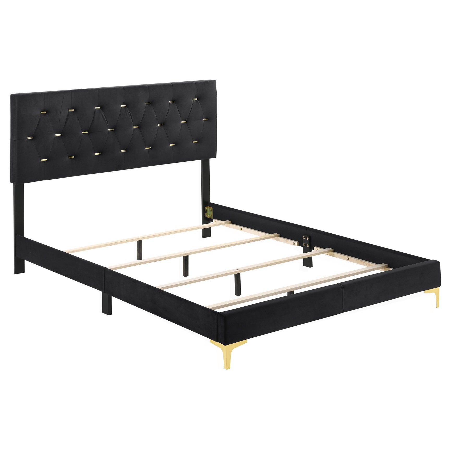Kendall 4-piece Queen Bedroom Set Black - Tampa Furniture Outlet