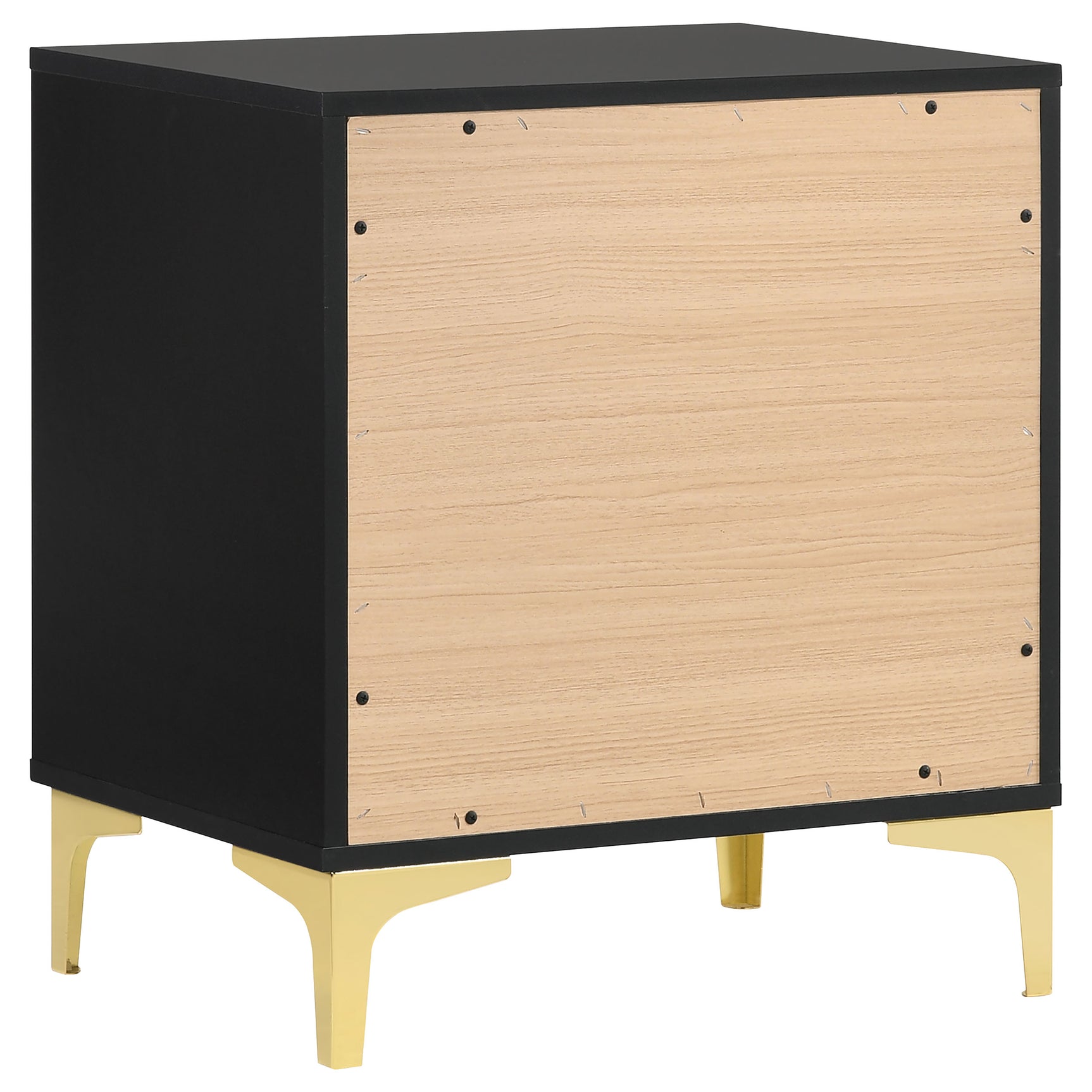 Kendall 2-drawer Nightstand Black - Tampa Furniture Outlet