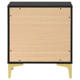 Kendall 2-drawer Nightstand Black - Tampa Furniture Outlet