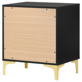 Kendall 2-drawer Nightstand Black - Tampa Furniture Outlet