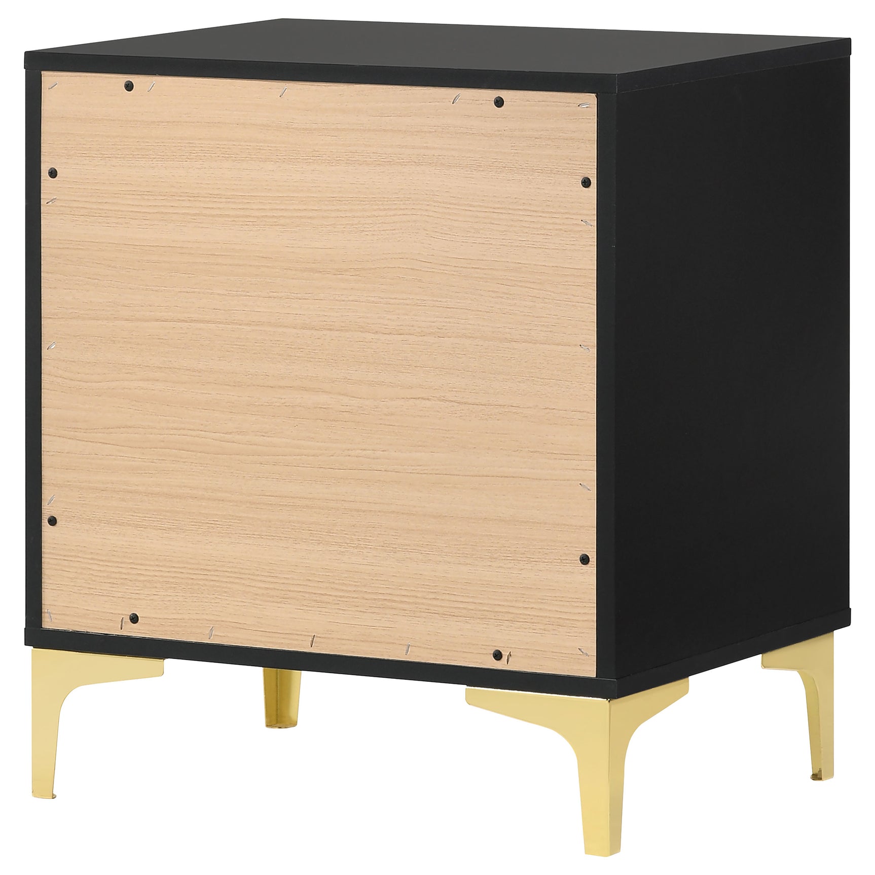 Kendall 2-drawer Nightstand Black - Tampa Furniture Outlet