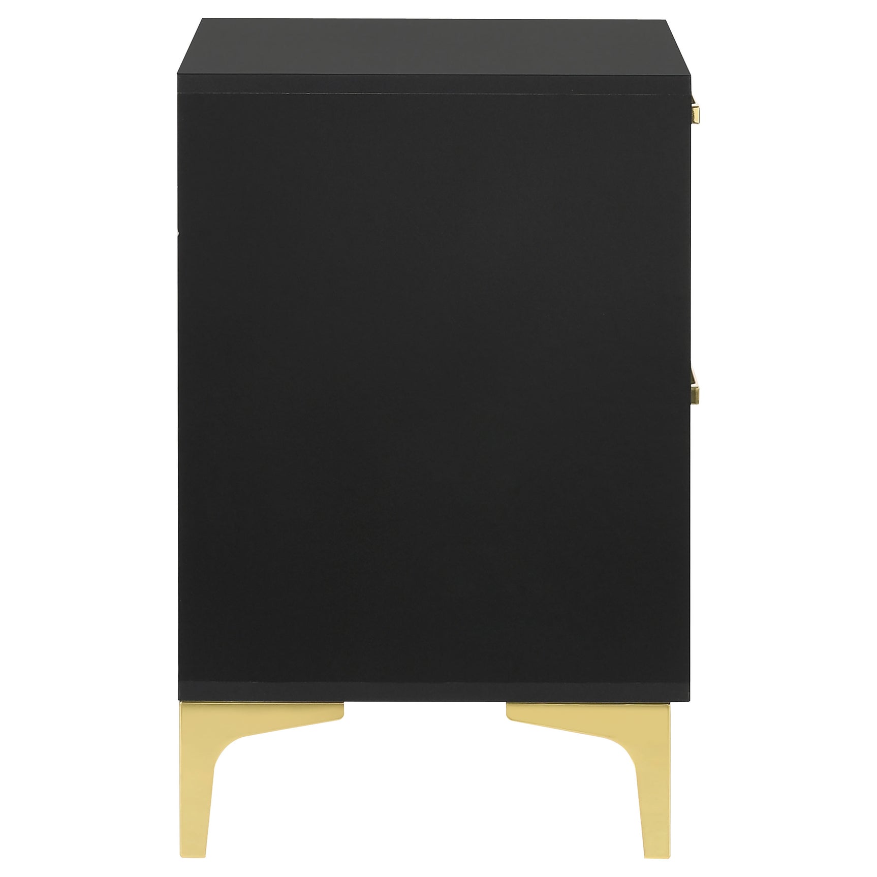 Kendall 2-drawer Nightstand Black - Tampa Furniture Outlet