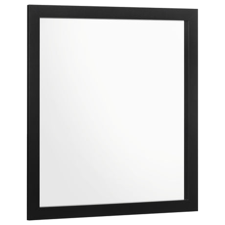 Tampa Furniture Outlet - Coaster - Kendall Dresser Mirror Black - 224454