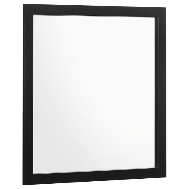 Tampa Furniture Outlet - Coaster - Kendall Dresser Mirror Black - 224454