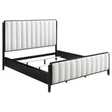 Brookmead 5-piece Upholstered Cal King Bedroom Set Black