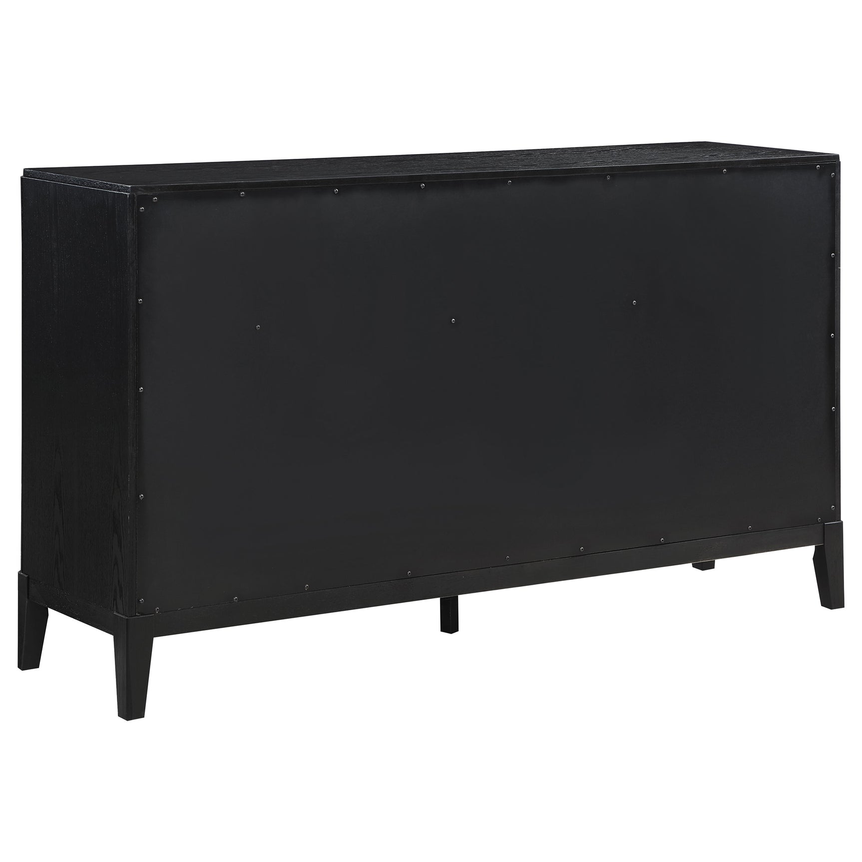 Brookmead 5-piece Upholstered Queen Bedroom Set Black - Tampa Furniture Outlet