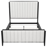 Brookmead 60-inch Upholstered Queen Bed Black - Tampa Furniture Outlet