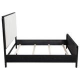Brookmead 60-inch Upholstered Queen Bed Black - Tampa Furniture Outlet
