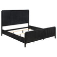 Tampa Furniture Outlet - Coaster - Brookmead Wood Eastern King Panel Bed Black - 224711KE